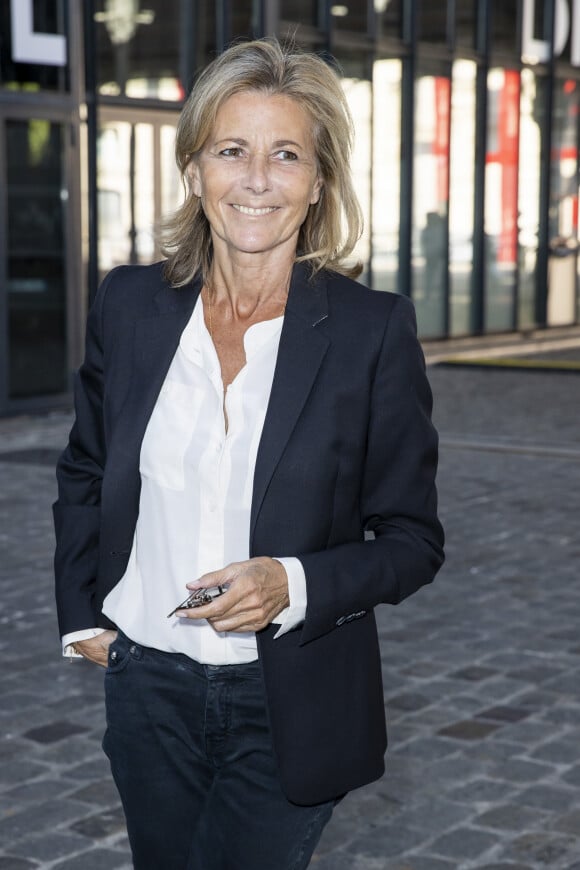 Claire Chazal - "Jam Capsule" - Expérience culturelle immersive à la Halle de la Villette à Paris, le 22 juin 2020. © Olivier Borde/Bestimage