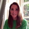 Kate Middleton, duchesse de Cambridge, se mobilise pour les soins palliatifs des enfants malades dans le cadre de la semaine "Children's Hospice Week" en vidéoconférence. Londres. Le 22 juin 2020.