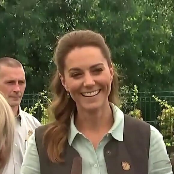 Catherine Kate Middleton, duchesse de Cambridge visite une jardinerie à Londres, Royaume Uni, le 19 juin 2020.