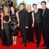Lisa Kudrow, Jennifer Aniston, Courteney Cox, Matthew Perry, Matt LeBlanc et David Schwimmer aux Screen Actors Guild Awards à Los Angeles en 1999.