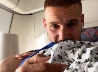 M. Pokora en France avec Christina Milian, leur fils aux couleurs de l'OM