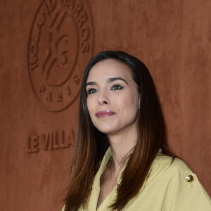Marine Lorphelin (Miss France 2013) au Village Roland Garros lors du tournoi de Roland-Garros 2019. Paris, le 26 mai 2019.