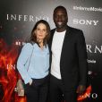 Hélène Sy et son mari Omar Sy à la première de Inferno au théâtre DGA à Los Angeles, le 25 octobre 2016.