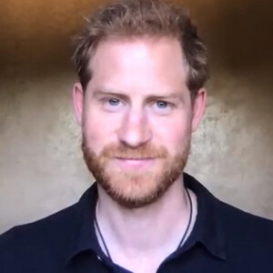 Le prince Harry, duc de Sussex intervient avec un message vidéo - Les Invictus Games La Haye 2020 sont reprogrammés suite à l'épidémie de Coronavirus (Covid-19). Le 10 mai 2020.