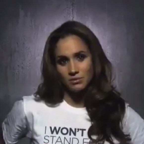 Meghan Markle, duchesse de Sussex, s'était engagée dans une campagne contre le racisme dans une vidéo datant de 2012.