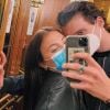Noé Elmaleh et sa compagne Johanna, photo Instagram du 2 juin 2020.
