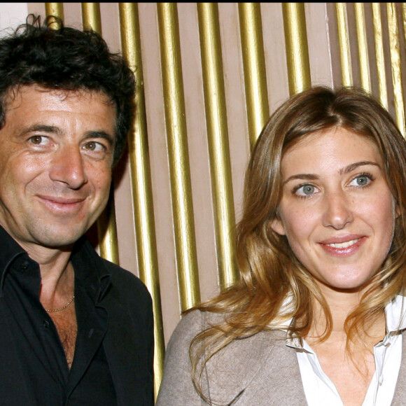 Patrick Bruel et Amanda Sthers à la générale de Thalasso, à Paris, en 2007