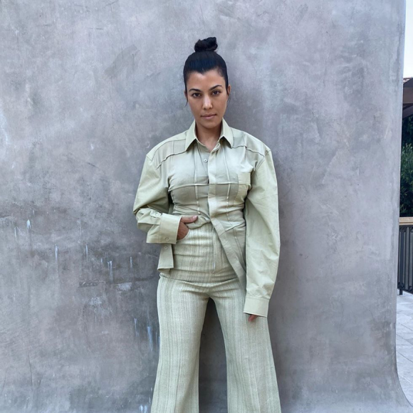 Kourtney Kardashian. Juillet 2020.
