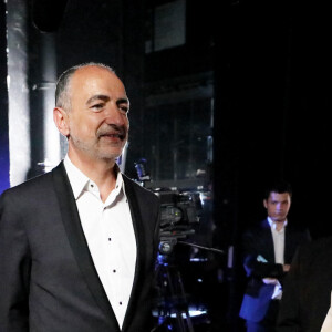 Exclusif - Natalie Dessay, son mari Laurent Naouri, la Première Dame Brigitte Macron, Lionel Bringuier (chef d'orchestre) - Symphonie pour la vie - Les artistes se mobilisent pour les soignants - Une grande soirée musicale au Théâtre du Châtelet à Paris diffusée le 24 juin en prime time sur France 3. Le 15 juin 2020. © Dominique Jacovides/Bestimage