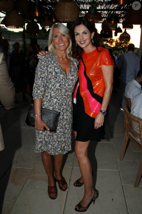 Exclusif - Marie Sara, Caroline Barclay lors de la soirée d'inauguration de l'Hôtel Lou Pinet et du restaurant Beefbar à Saint-Tropez le 11 juillet 2020. © Dominique Jacovides / Cyril Moreau / Bestimage