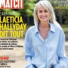 Laeticia Hallyday en couverture de "Paris Match", numéro du 16 juillet 2020.