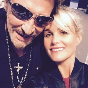 Laeticia et Johnny Hallyday sur Instagram le 1er octobre 2015.