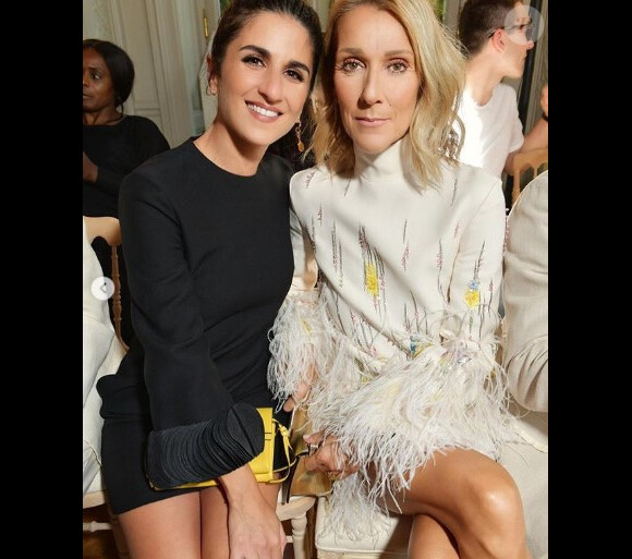 Géraldine Nakache et Céline Dion sur Instagram. Le 4 juillet 2019.