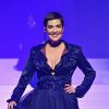 Cristina Cordula - Défilé de mode Haute-Couture printemps-été 2020 "Jean Paul Gaultier" à Paris.