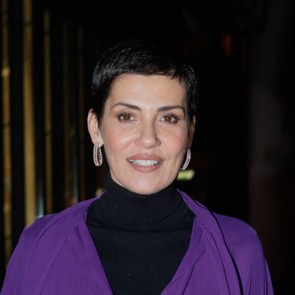 Cristina Cordula arrive au défilé Valli au centre Pompidou lors de la Fashion Week Haute Couture collection printemps/été 2019 de Paris, France, le 21 janvier 2019. © CVS/Bestimage