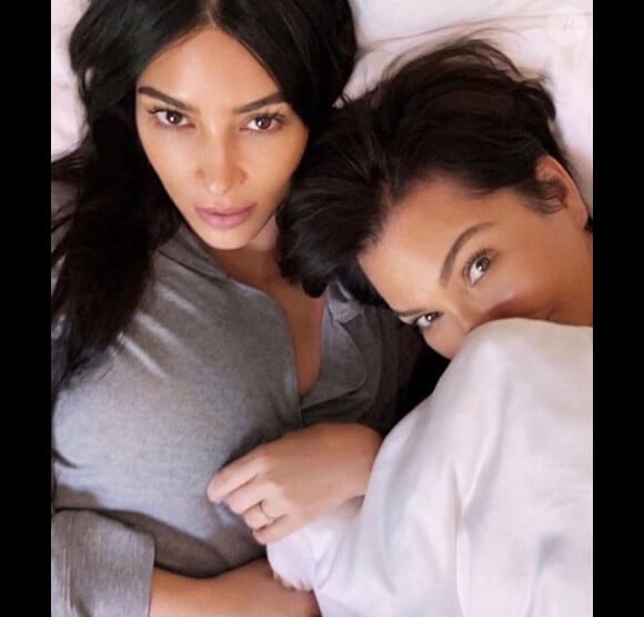 Kris Jenner et Kim Kardashian sur Instagram. Le 18 juin 2020.