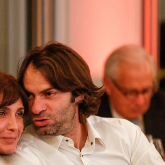 Exclusif - Christophe Dominici et sa femme Lauretta - Soirée "The Nature Gala - Fondation GoodPlanet" au Pavillon Ledoyen à Paris le 18 décembre 2018. © Philippe Doignon/Bestimage