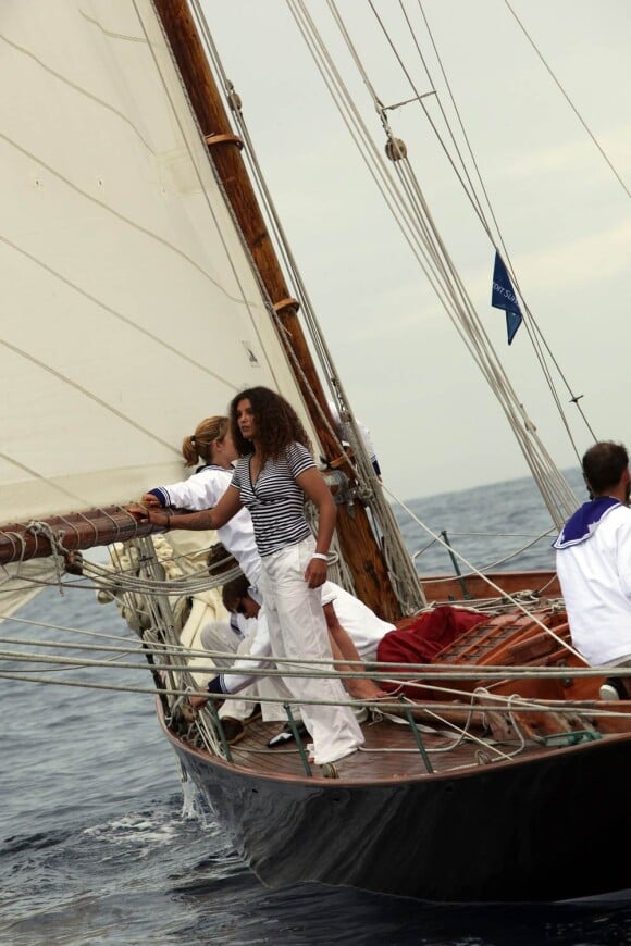 Jacqueline et Marie Tabarly ont célébré le centenaire de Tuiga avec le prince Albert, le 19 septembre 2009.