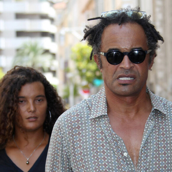 Marie Tabarly, Yannick Noah - A Cannes, les sportifs rendent un dernier hommage à Tiburce Garou le 10 juillet 2015.