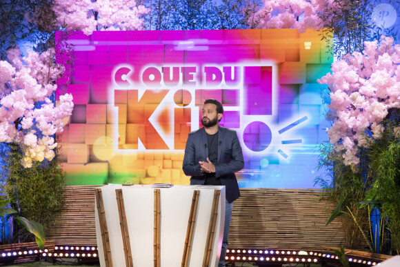 Exclusif - Cyril Hanouna - C. Hanouna et ses chroniqueurs de retour pour la première fois en studio depuis le déconfinement pour l'enregistrement de l'émission "C que du kif!" sur C8 pendant l'épidémie de Coronavirus Covid-19 à Paris le 12 mai 2020. © Jack Tribeca / Bestimage