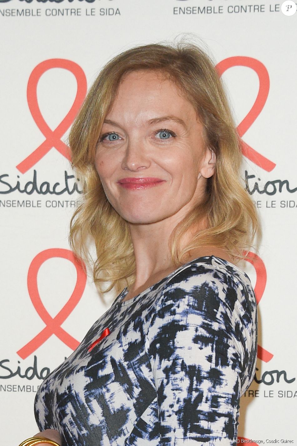 Maya Lauqué - Soirée de présentation de la prochaine édition du Sidaction 2018 au musée du Quai Branly - Jacques Chirac à Paris, France, le 5 mars 2018. © Coadic Guirec/Bestimage