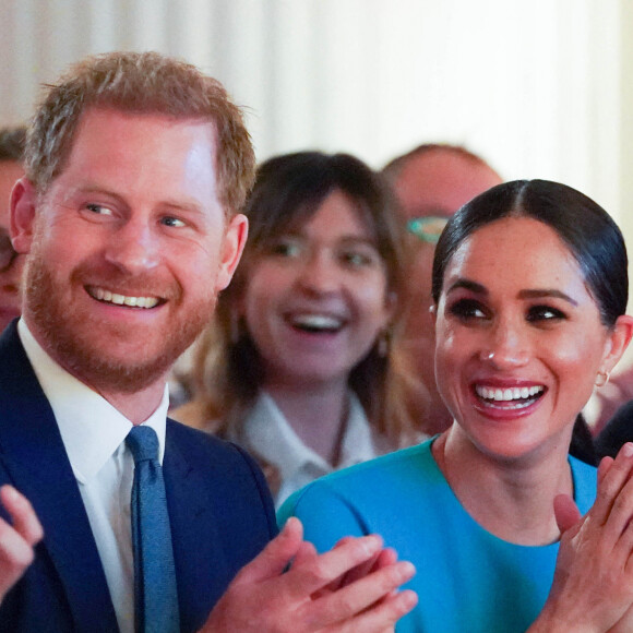 Le prince Harry et Meghan Markle en mars 2020.