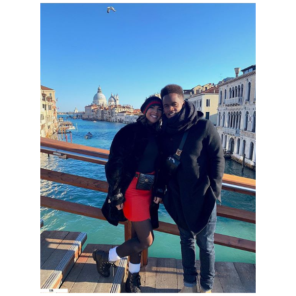 Léa Djadja et son mari Black M - 16 janvier 2019, sur Instagram