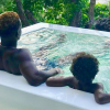 Black M et son fils en Corse - Instagram, 25 août 2018