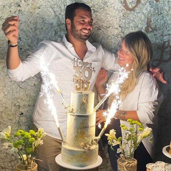 Emilie Fiorelli et Loïc ont fêté leurs 30 ans, le 5 juillet 2020