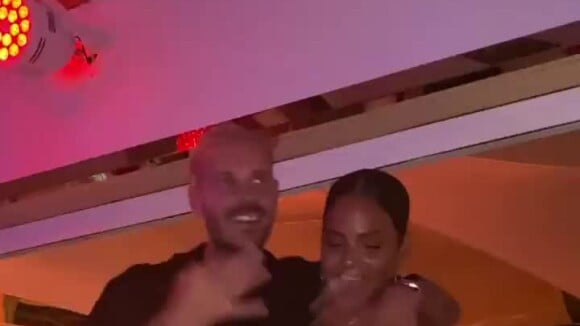 Christina Milian et M.Pokora le 1er août 2020 sur Instagram.