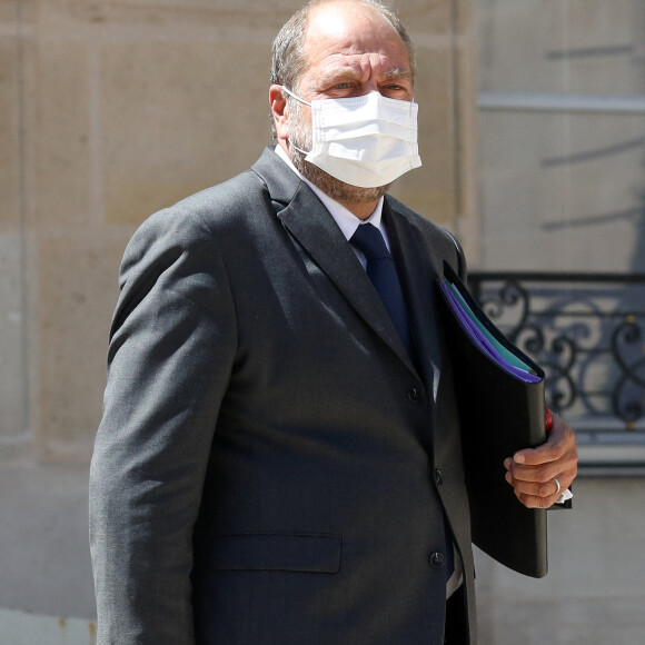 Éric Dupond-Moretti, Garde des Sceaux, ministre de la Justice - Sorties du dernier Conseil des Ministres au palais de l'Elysée à Paris. Le 29 juillet 2020 © Stéphane Lemouton / Bestimage