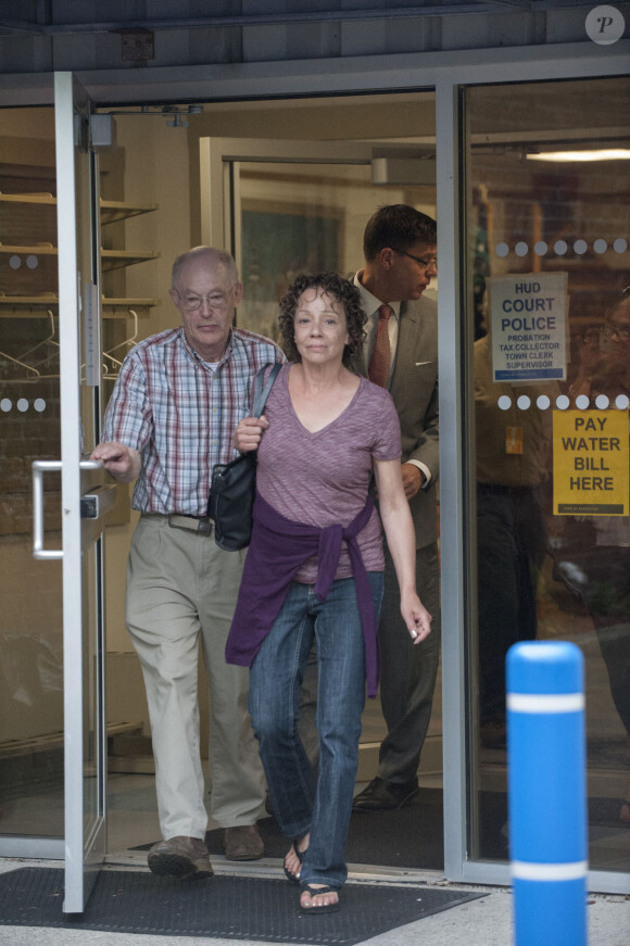Alison Carey arrive au tribunal new-yorkais de Saugerties le 31 août 2016