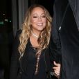 Mariah Carey sortant du Catch restaurant à West Hollywood, le 24 mars 2017.