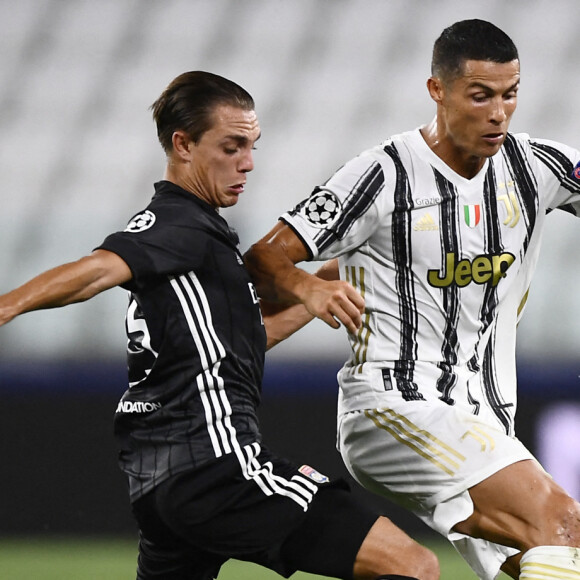 Cristiano Ronaldo lors du match Juventus de Turin - Olympique Lyonnais en huitième de finale retour de la Ligue des Champions. Turin en Italie le 7 août 2020. © Inside/Panoramic/Bestimage