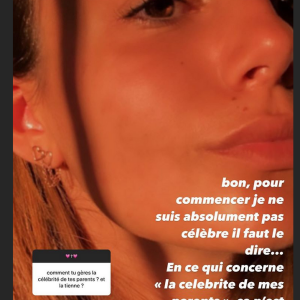 Annily, la fille d'Alizée, répond aux questions des internautes - Instagram, 8 août 2020