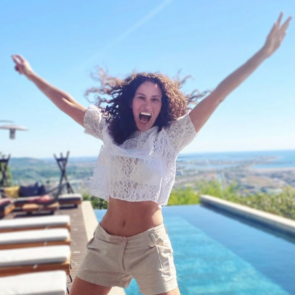 Linda Hardy passe ses vacances à Sète - Instagram, août 2020