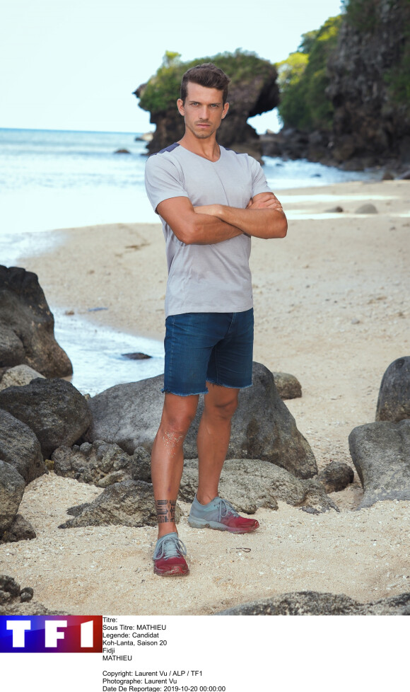 Mathieu, candidat de "Koh-Lanta, Les 4 Terres", diffusée en 2020, photo officielle