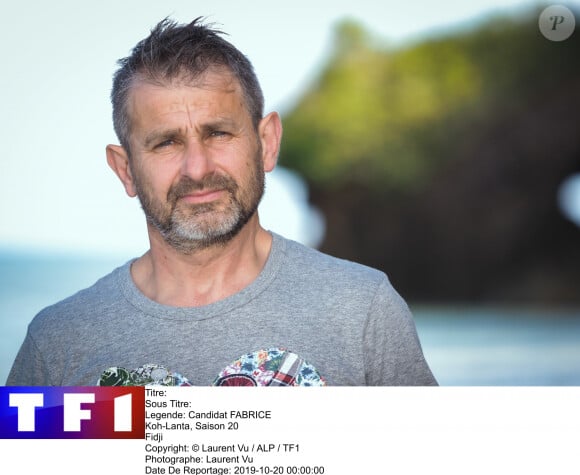 Fabrice, candidat de "Koh-Lanta, Les 4 Terres", diffusée en 2020, photo officielle