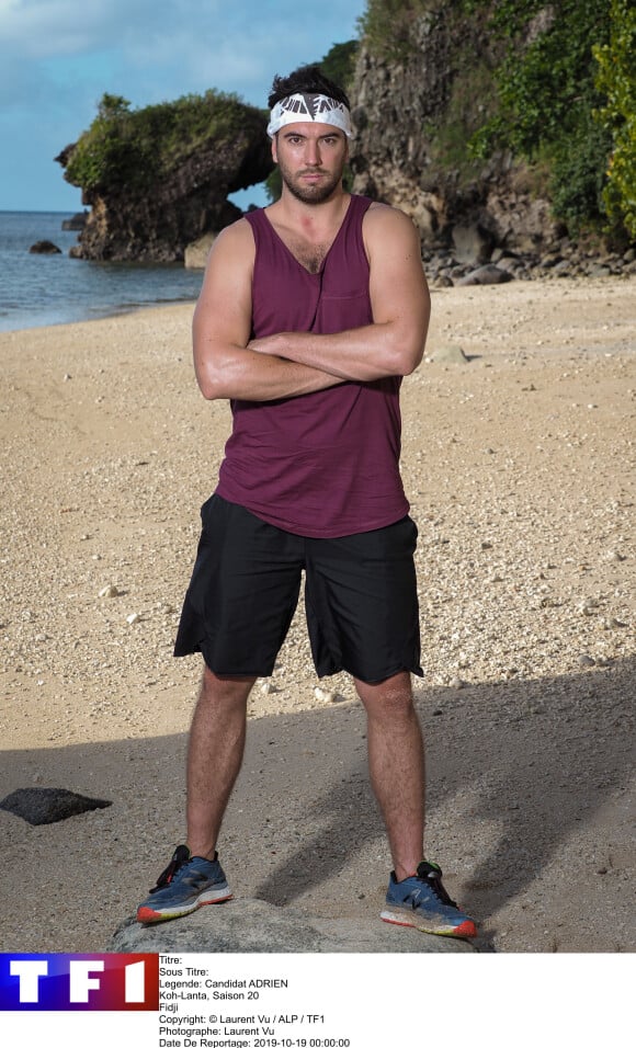 Adrien, candidat de "Koh-Lanta, Les 4 Terres", diffusée en 2020, photo officielle