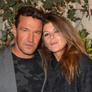 Benjamin Castaldi et sa femme Aurore Aleman - Inauguration du nouvel hôtel 5 parisien au coeur du Triangle d'Or "Les Jardins du Faubourg" à Paris le 10 septembre 2019.© Veeren/Bestimage