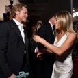 Brad Pitt et Jennifer Aniston aux SAG Awards à Los Angeles.