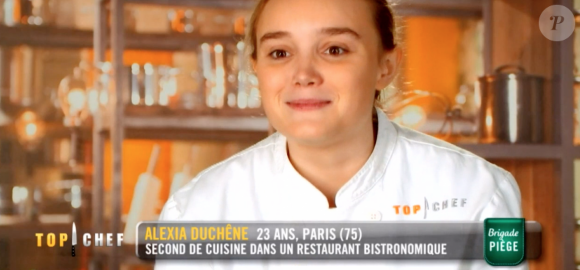 Alexia lors de la demi-finale de "Top Chef 10" mercredi 1er mai 2019 sur M6.