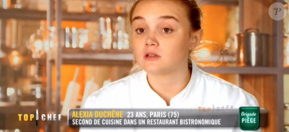 Alexia lors de la demi-finale de "Top Chef 10" mercredi 1er mai 2019 sur M6.