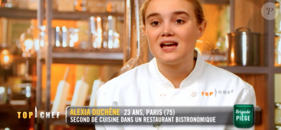 Alexia lors de la demi-finale de "Top Chef 10" mercredi 1er mai 2019 sur M6.