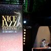 Exclusif - China Moses et André Manoukian durant le premier jour d'enregistrement de l'émission de télévision "Nice Jazz Festival" au Théâtre de Verdure à Nice, le 24 juillet 2020. © Bruno Bebert/Bestimage