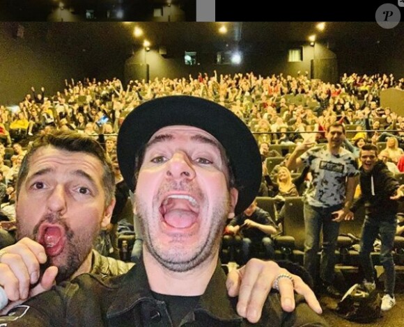 Michaël Youn et Arnaud Ducret sur Instagram. Le 1er mars 2020.