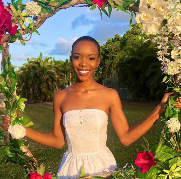 Anaëlle Guimbi éliminée du concours de Miss Guadeloupe - Instagram,