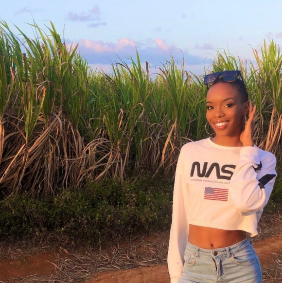 Anaëlle Guimbi éliminée du concours de Miss Guadeloupe - Instagram,