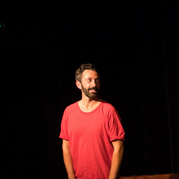 Exclusif - Pierre Palmade et Benjamin Gauthier - Pièce de théâtre "Assume, bordel" de Pierre Palmade avec Benjamin Gauthier au théâtre du Marais à Paris, le 25 août 2020. R. Bachelot est allée assister à la pièce de théâtre. La pièce a été chaleureusement applaudie. © Tiziano Da Silva / Bestimage 