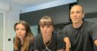 Alizée avec Grégoire Lyonnet et Annily dans "Tous en cuisine" - M6